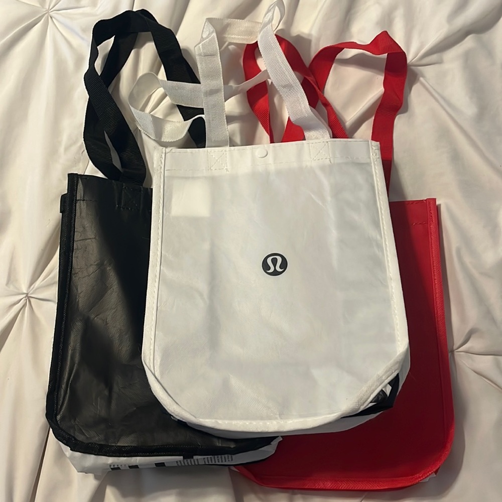 Lululemon Tote Shopping Bags